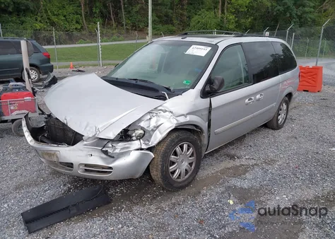 2007 Chrysler Town & Country Touring из США, поврежденный, VIN 2A4GP54LX7R238735